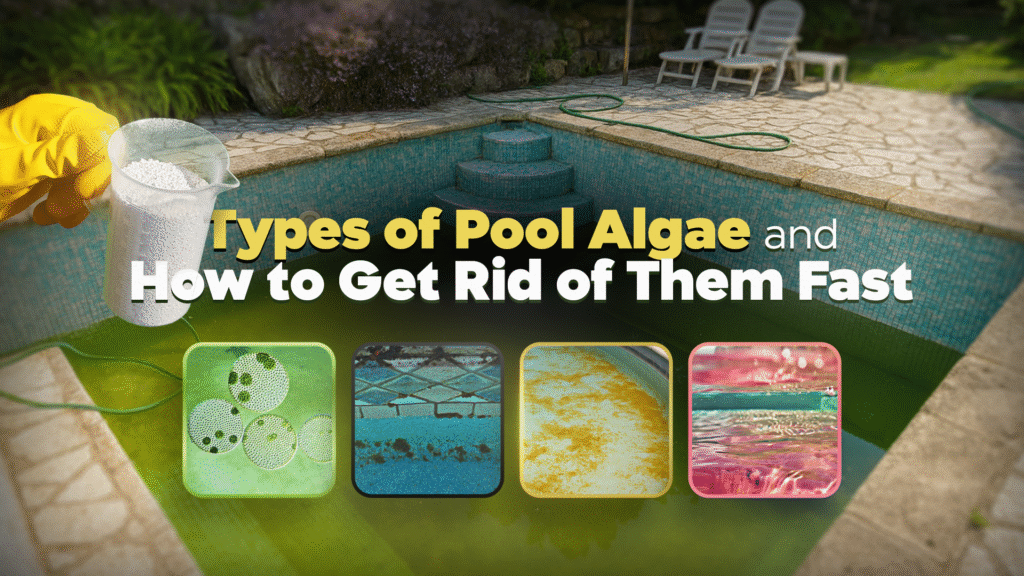 Types of Pool Algae and How to Get Rid of Them Fast