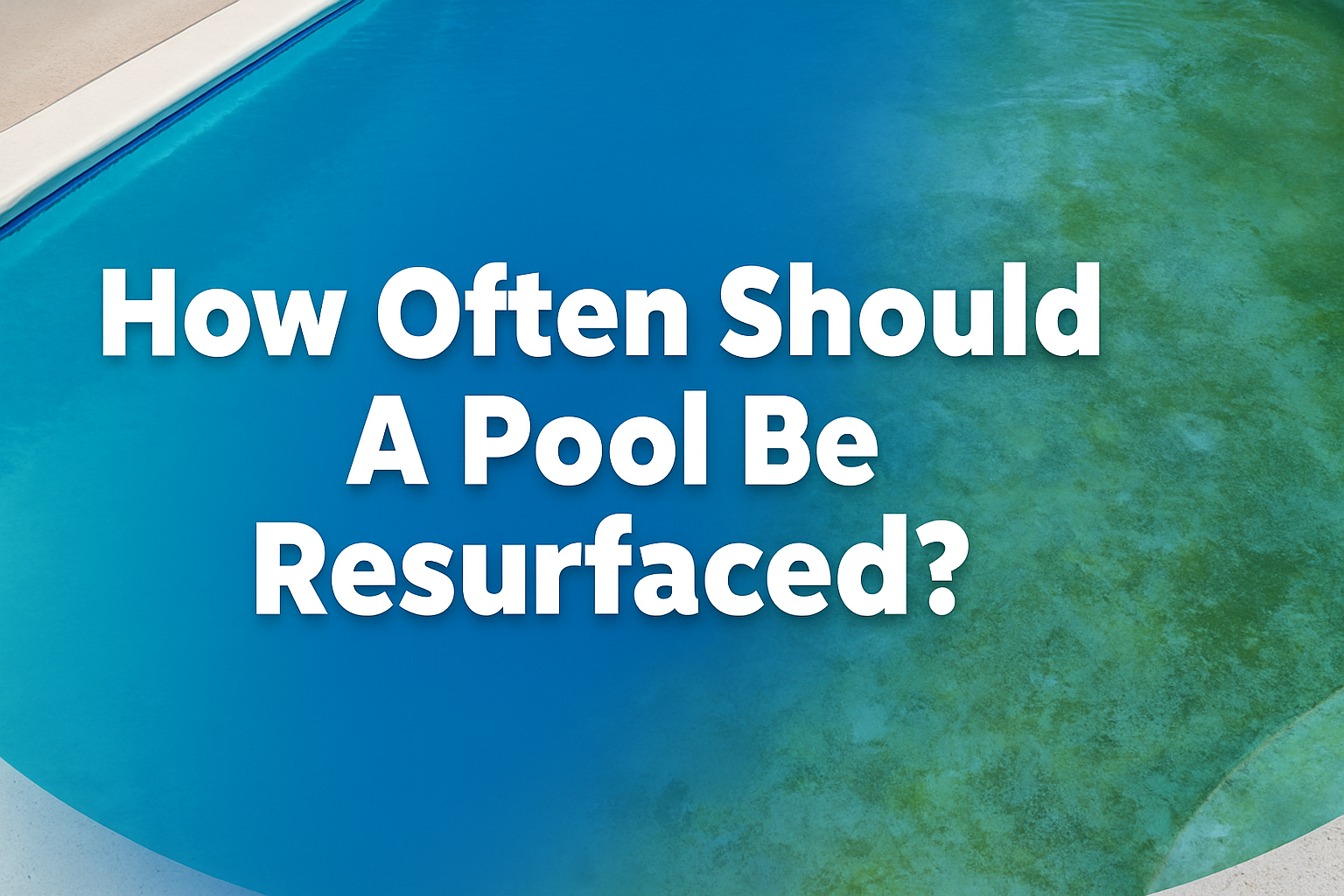 How Often Should A Pool Be Resurfaced