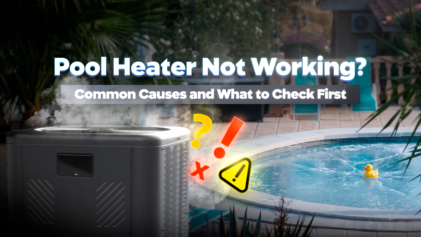 Pool Heater Not Working? Common Causes and What to Check First