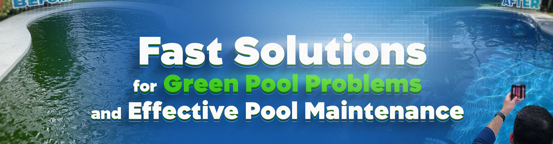 Fast Solutions for Green Pool Problems